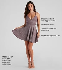 Shine Bright Skater Dress