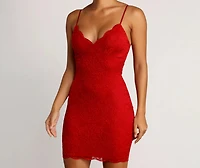 Ravishing Lace Bodycon Dress