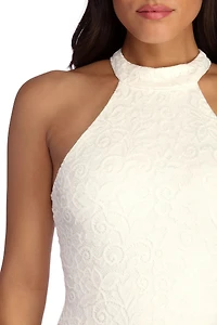 Pretty & Proper Lace Midi Dress