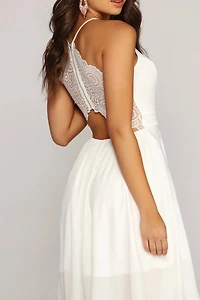 Send Me An Angel High Low Dress
