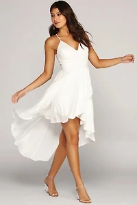 Send Me An Angel High Low Dress