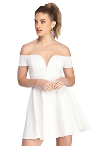 Sweet Charm Skater Dress