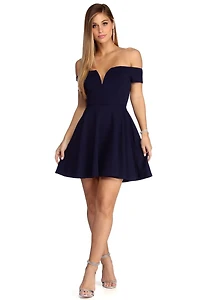 Sweet Charm Skater Dress