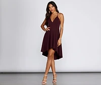 Swept Off Your Feet High-Low Dress