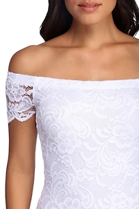 Lace Darling Mini Dress
