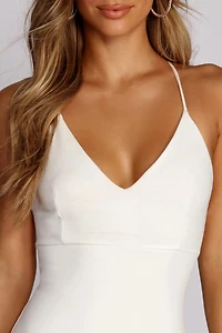 What A Babe Mini Dress