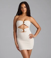 Tan Lines Cutout Bodycon Mini Dress