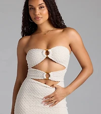 Tan Lines Cutout Bodycon Mini Dress