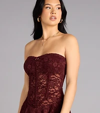 Love Spell Lace Skater Dress