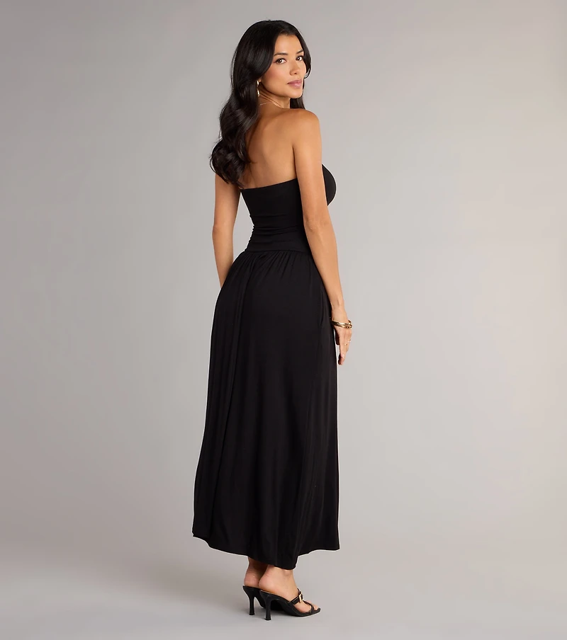Easy Elegance A-Line Maxi Dress