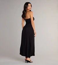 Easy Elegance A-Line Maxi Dress
