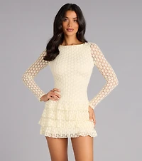 Lover’s Lane Lace Mini Dress
