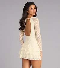 Lover’s Lane Lace Mini Dress