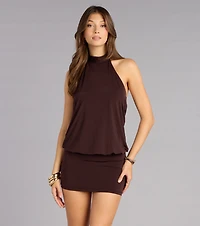 Twist of Fate Mini Dress