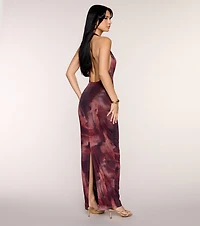 Worth The Wait Chain Detail Maxi Dress