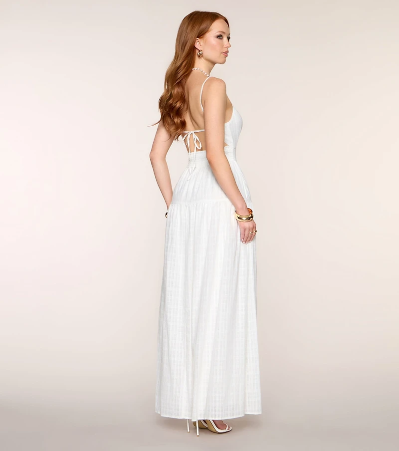 Flirty Chic Cutout Maxi Dress