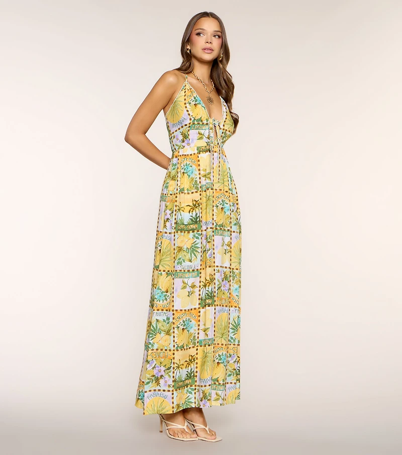 Postcard From Paradise Maxi Dress