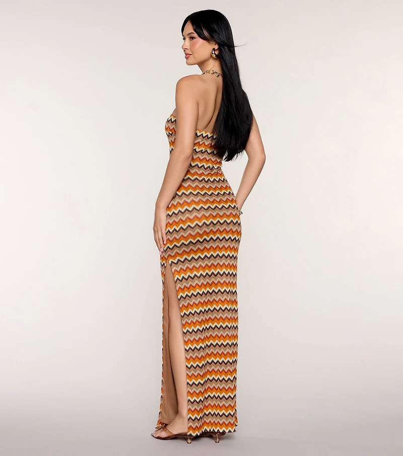 Weekend Away Strapless Maxi Dress