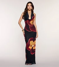 Dinner At Eight Floral Maxi Dress