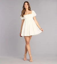 Daydream Darling Babydoll Mini Dress