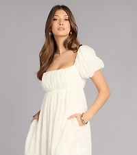 Daydream Darling Babydoll Mini Dress