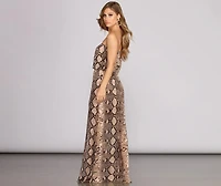 Once Bitten Mesh Maxi Dress