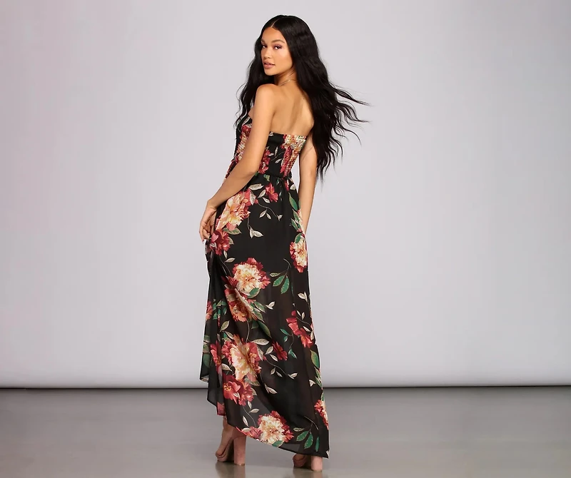 Flowy Floral Maxi Dress