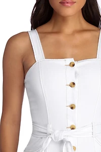 Button Down Style Dress