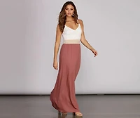 Crochet Cutie Maxi Dress