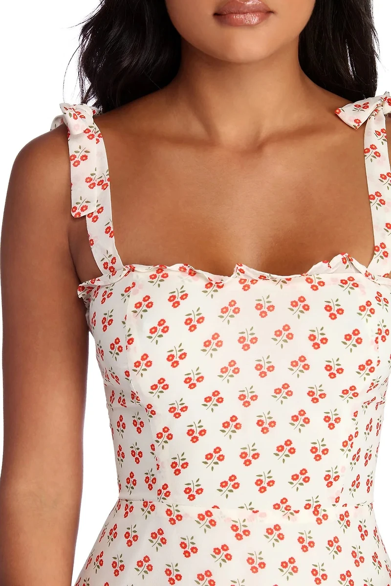 Out Of The Woods Mini Dress