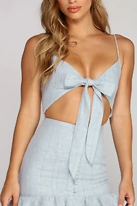 Ready To Ruffle Mini Dress