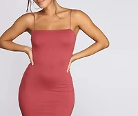 Simple And Stunning Midi Dress