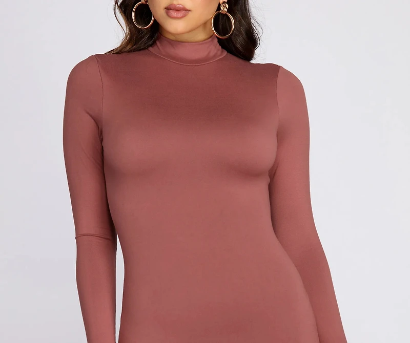 Bring Knit On Midi Dress