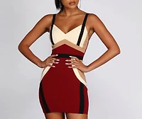 Modernist Mini Crepe Tank Dress