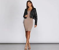 Necessary Basic Midi Dress