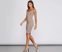 Necessary Basic Midi Dress