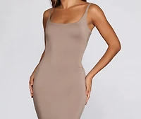 Necessary Basic Midi Dress