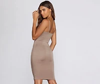 Necessary Basic Midi Dress