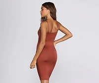 Necessary Basic Midi Dress