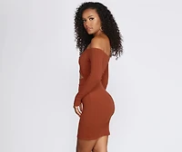 Casual Cut Out Mini Dress