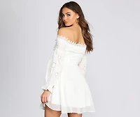 Linen Beauty Mini Dress