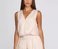 Ready And Ruffled Mini Dress