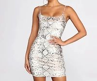 Smooth Charmer Velvet Mini Dress
