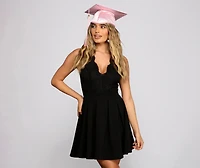 This Moment Floral Lace Skater Dress