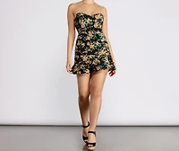 Floral Feels Ruffle Mini Dress