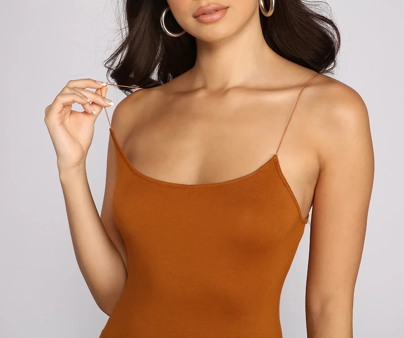 Classic Chic Scoop Neck Knit Mini Dress
