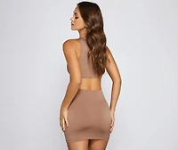 Put A Ring On It Cutout Mini Dress