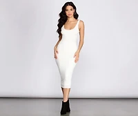 Basic Essentials Midi Dress