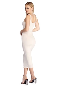 Basic Essentials Midi Dress