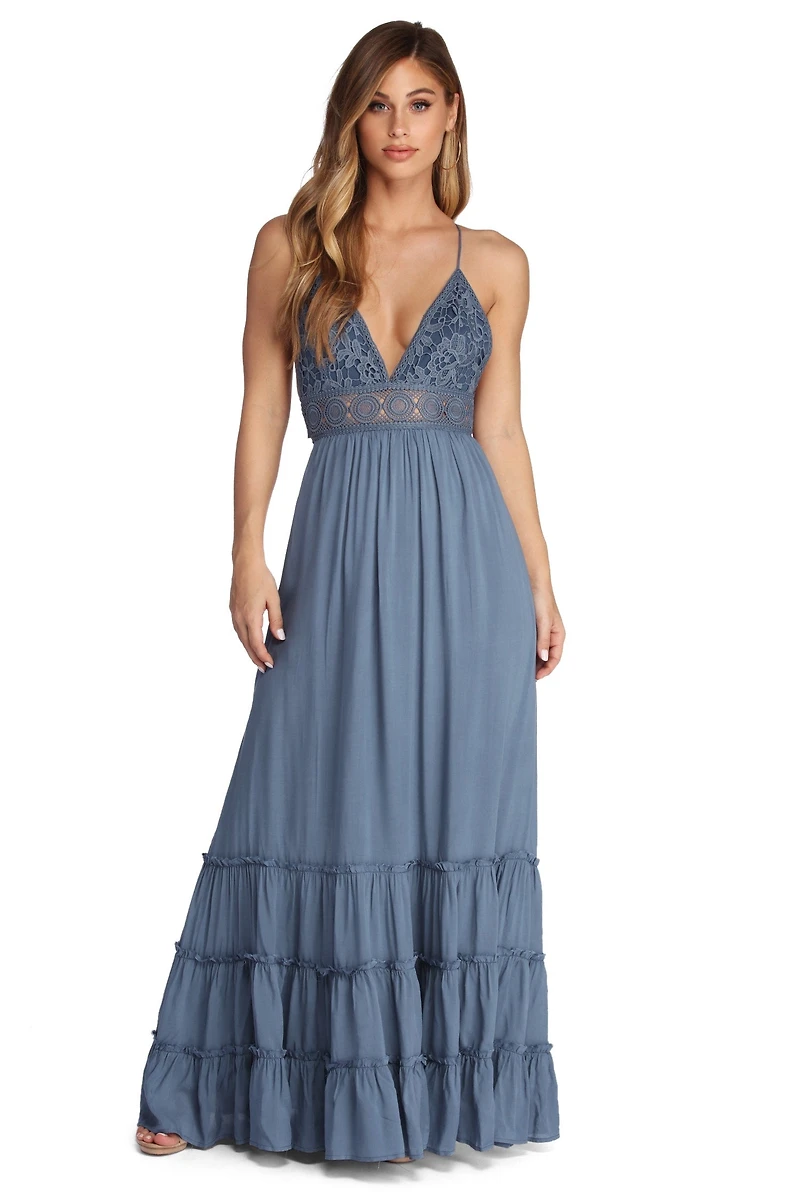 Spring Stunner Maxi Dress